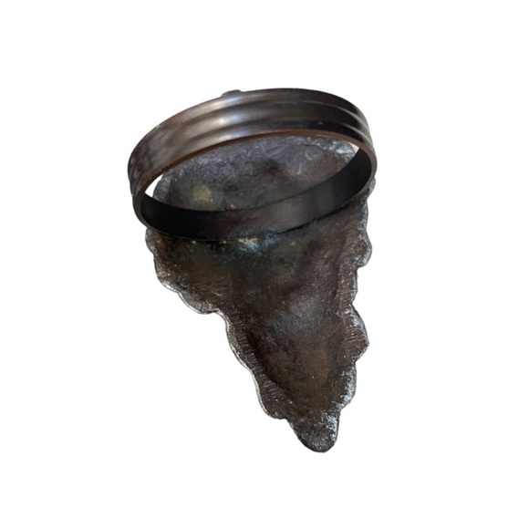 Lot of 7  Silver Tone Wine Grapes Pewter Napkin Rings Holders - Picture 15 of 16